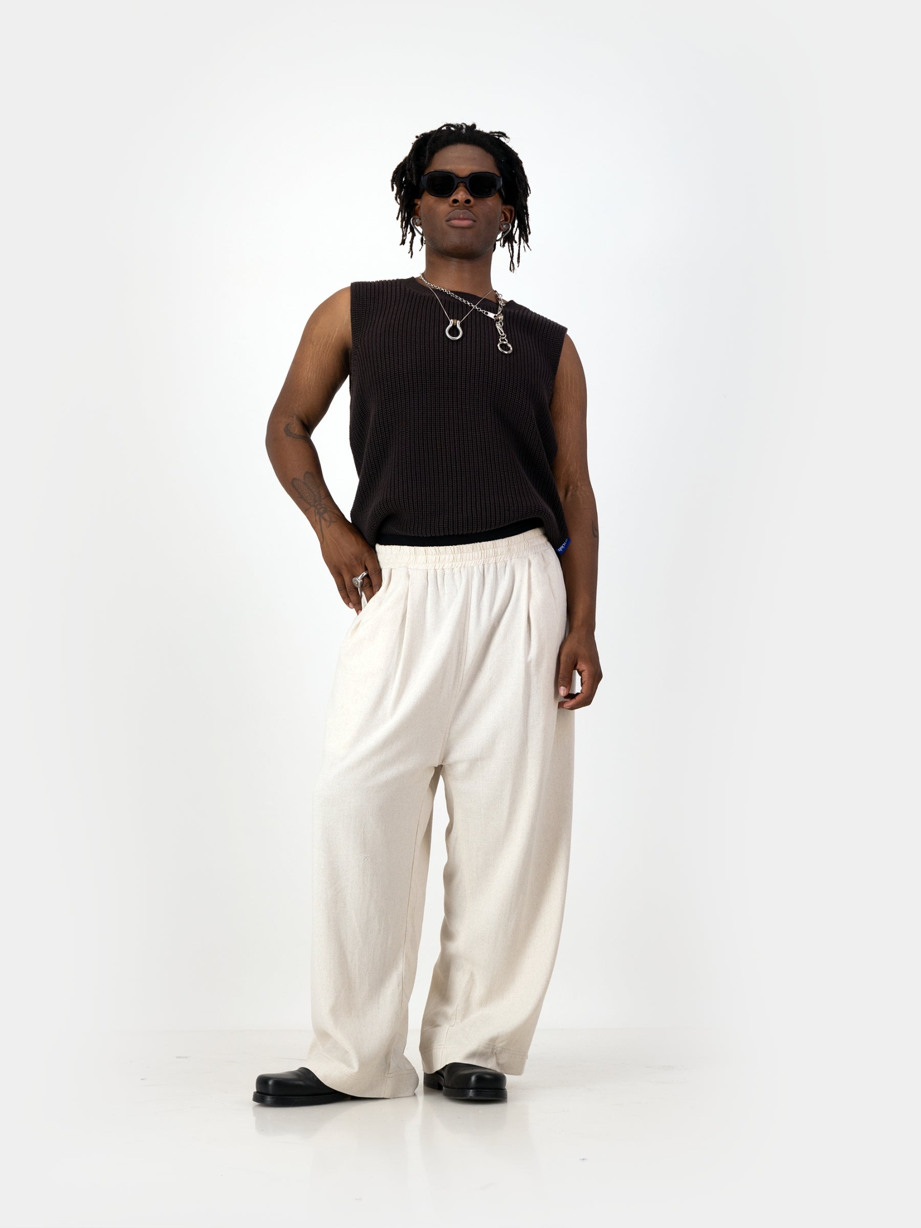 Knitwear Vest - Cocoa