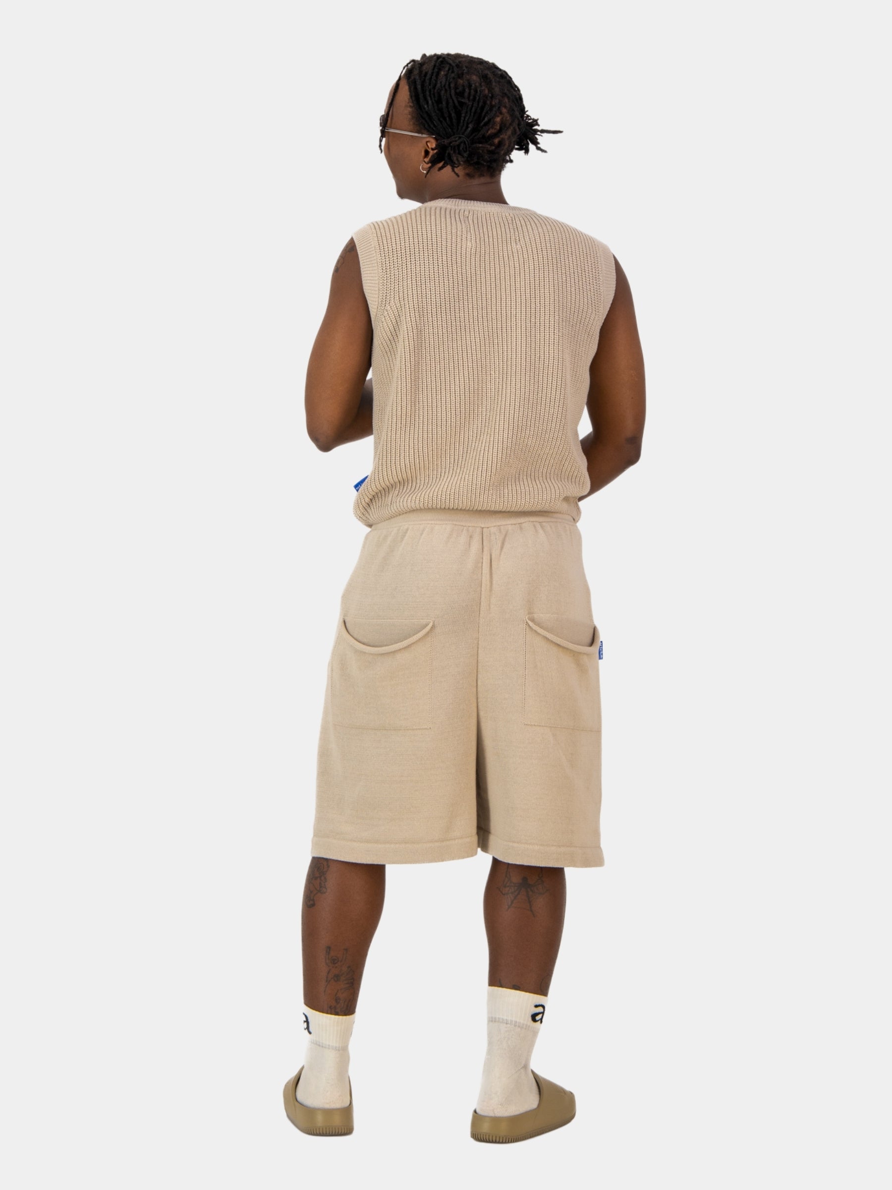 Knitwear Vest - Stone