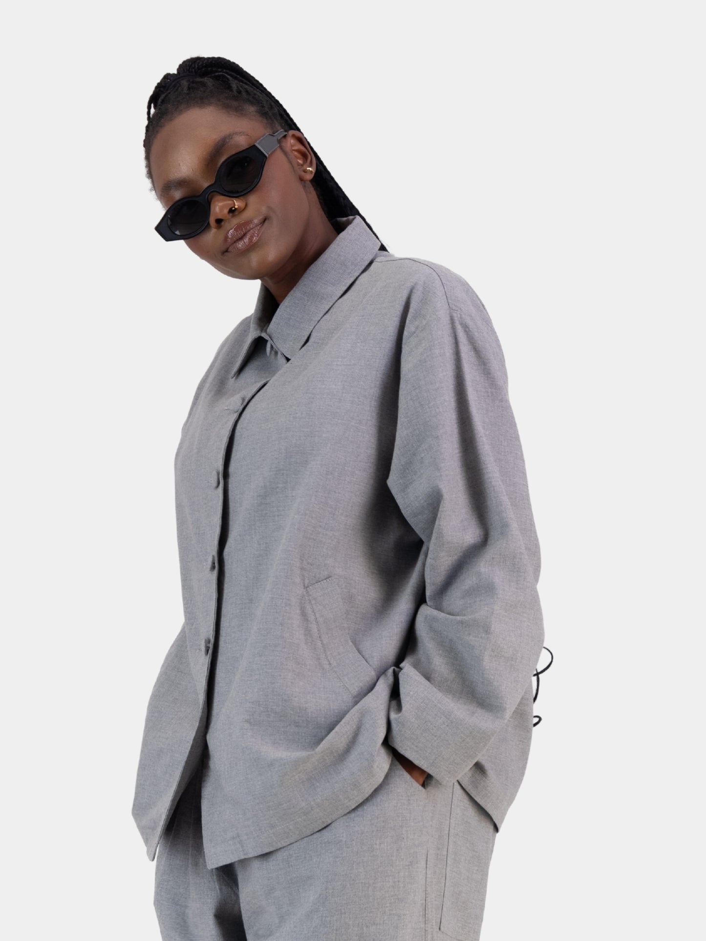 Awkward Suit Jacket - Grey