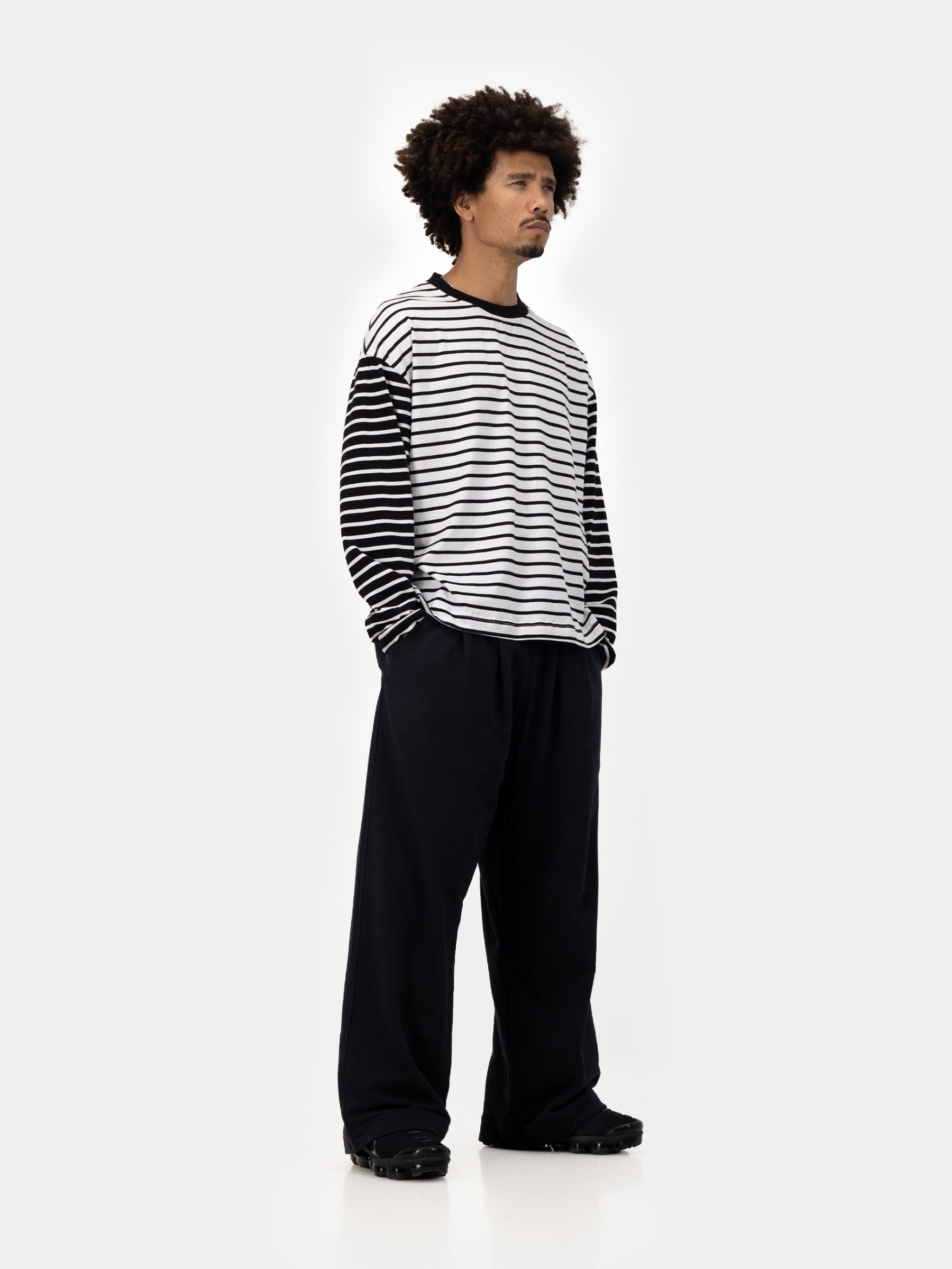 The Uniform Long Sleeve Tee - Stripe