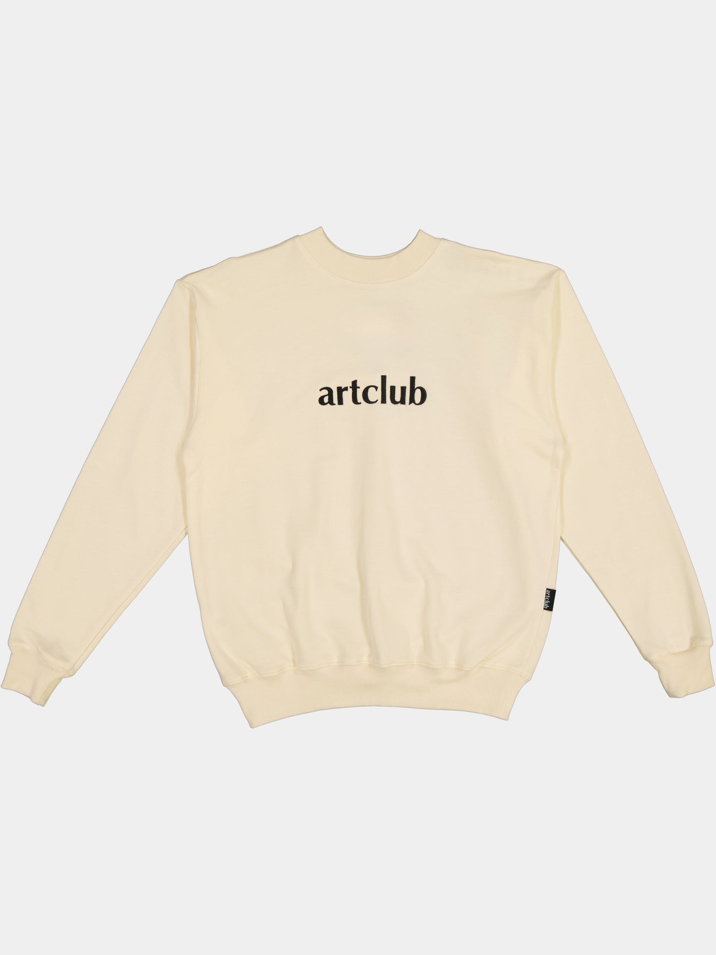 Embroidered Logo Sweater - Milk