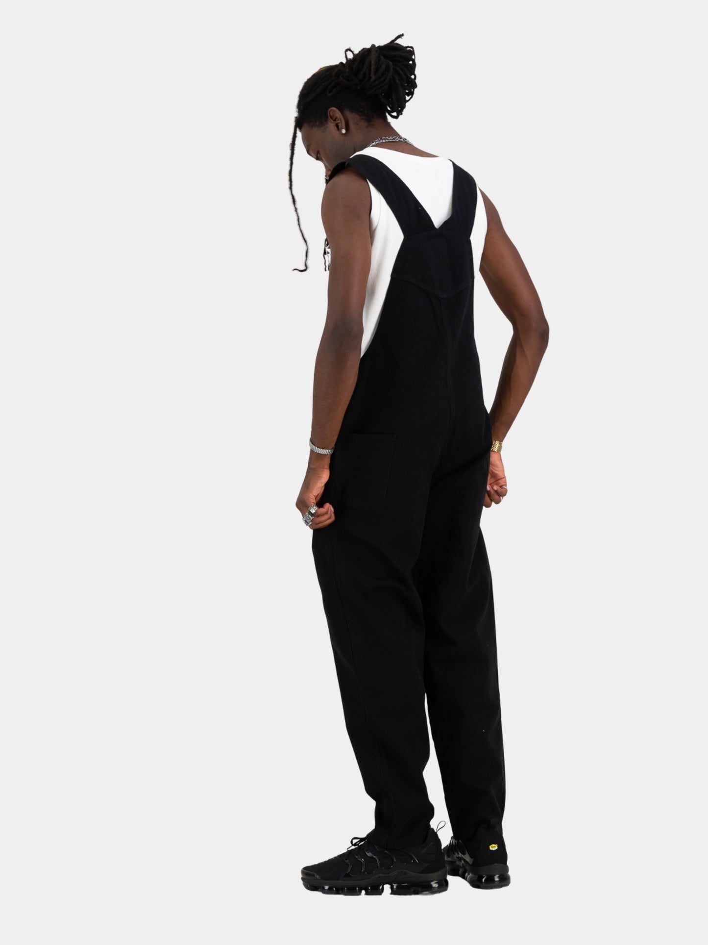 Mileage Black Dungaree