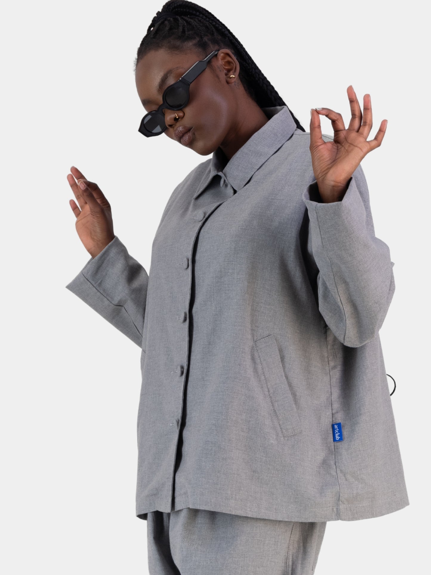 Awkward Suit Jacket - Grey