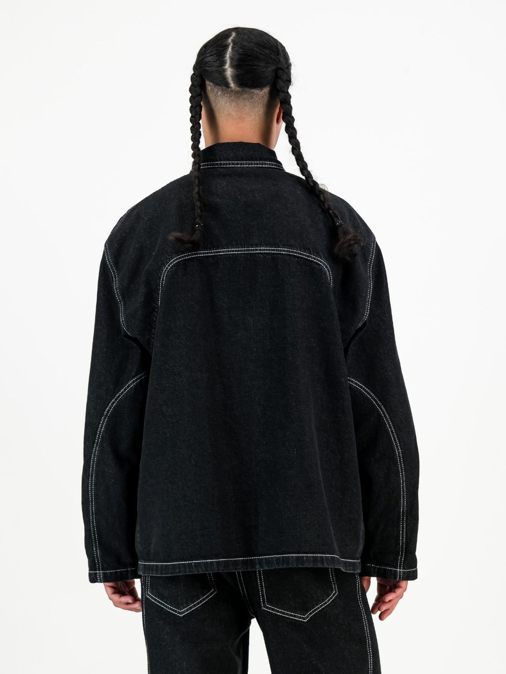 Ensley Denim Jacket - Black Denim main image 0