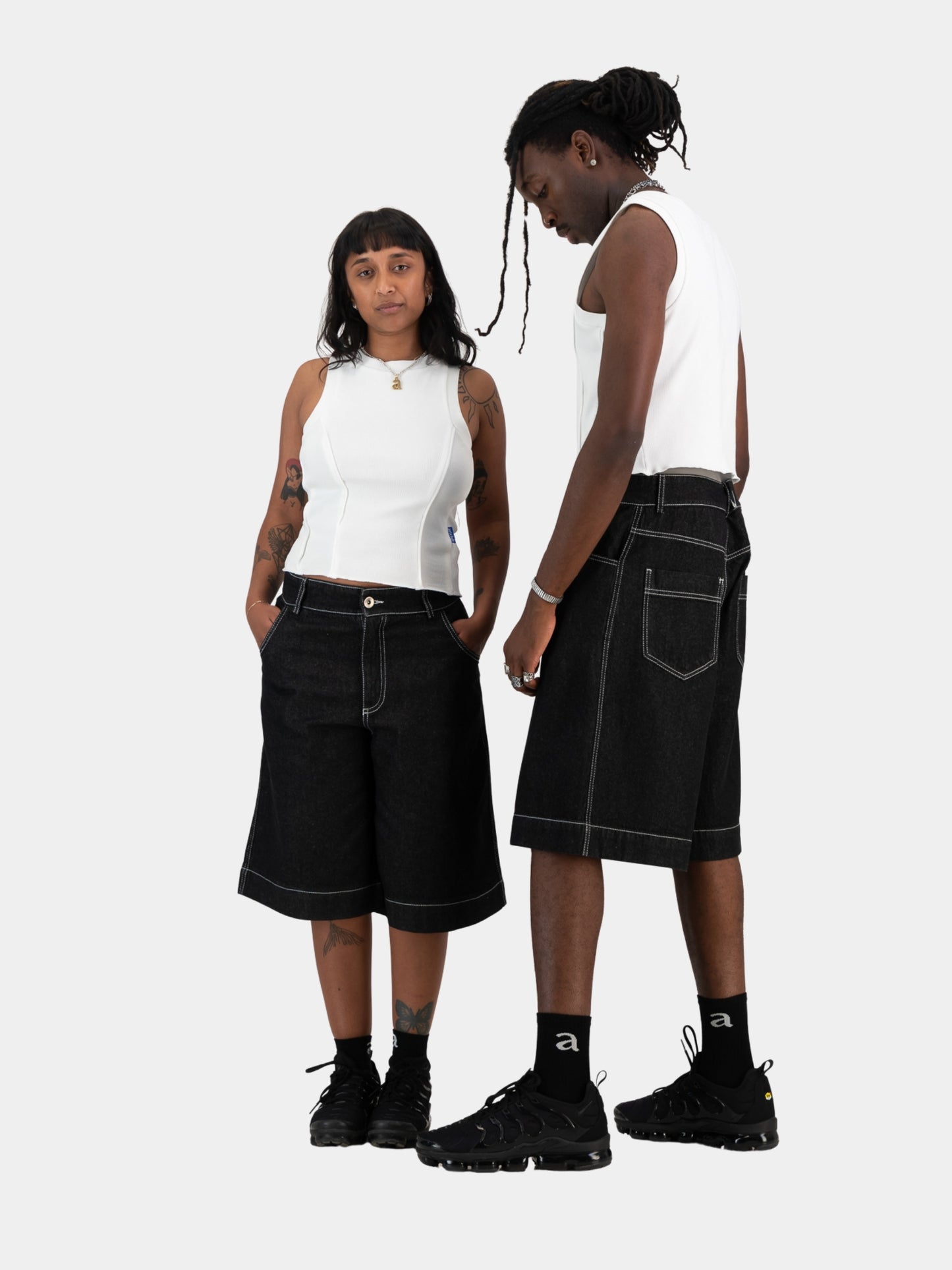 Unisex Denim Jorts