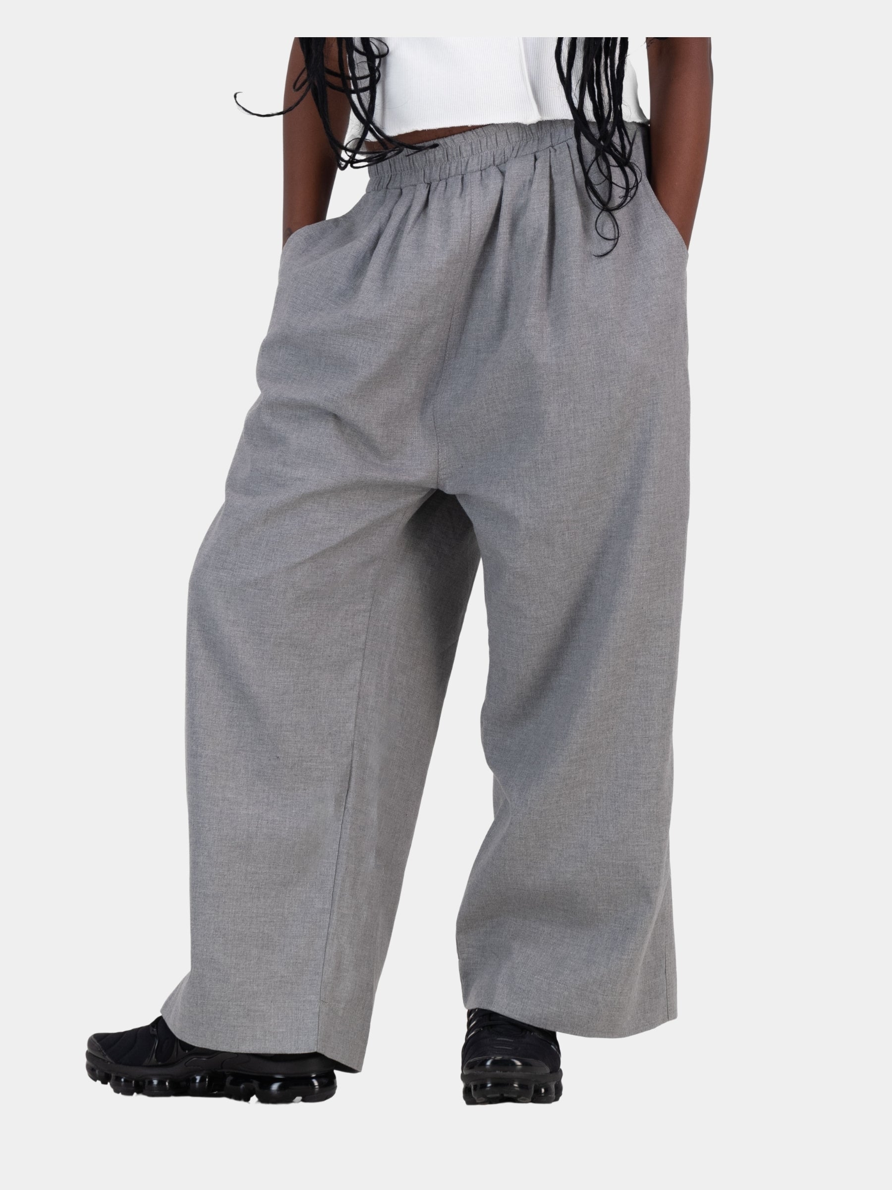 Cocoon Suit Trouser - Grey