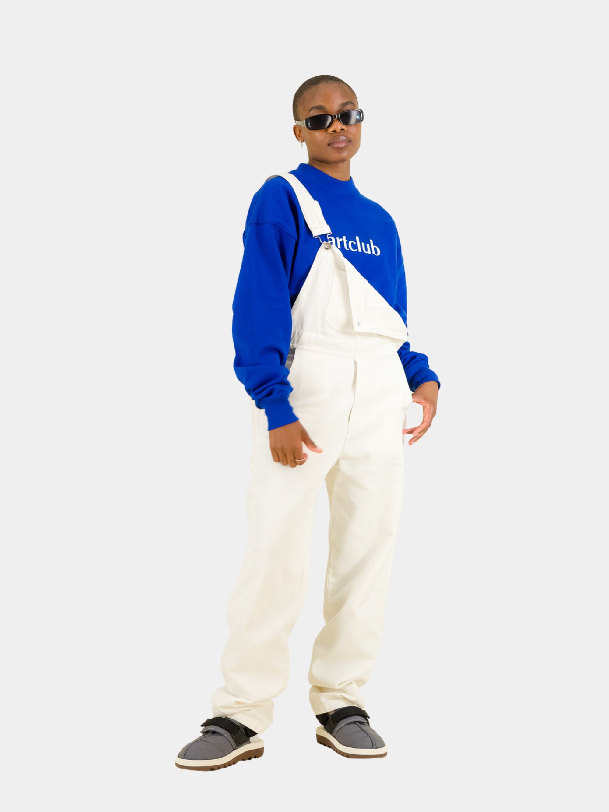 Embroidered Logo Sweater Royal