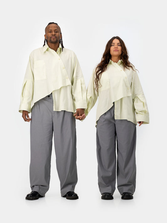 Open Poet Shirt - Butter