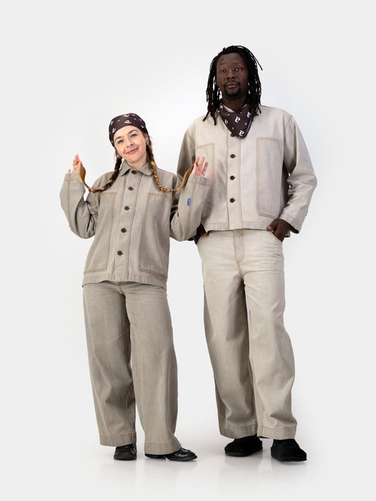 The Uniform Denim Jacket - Bleached