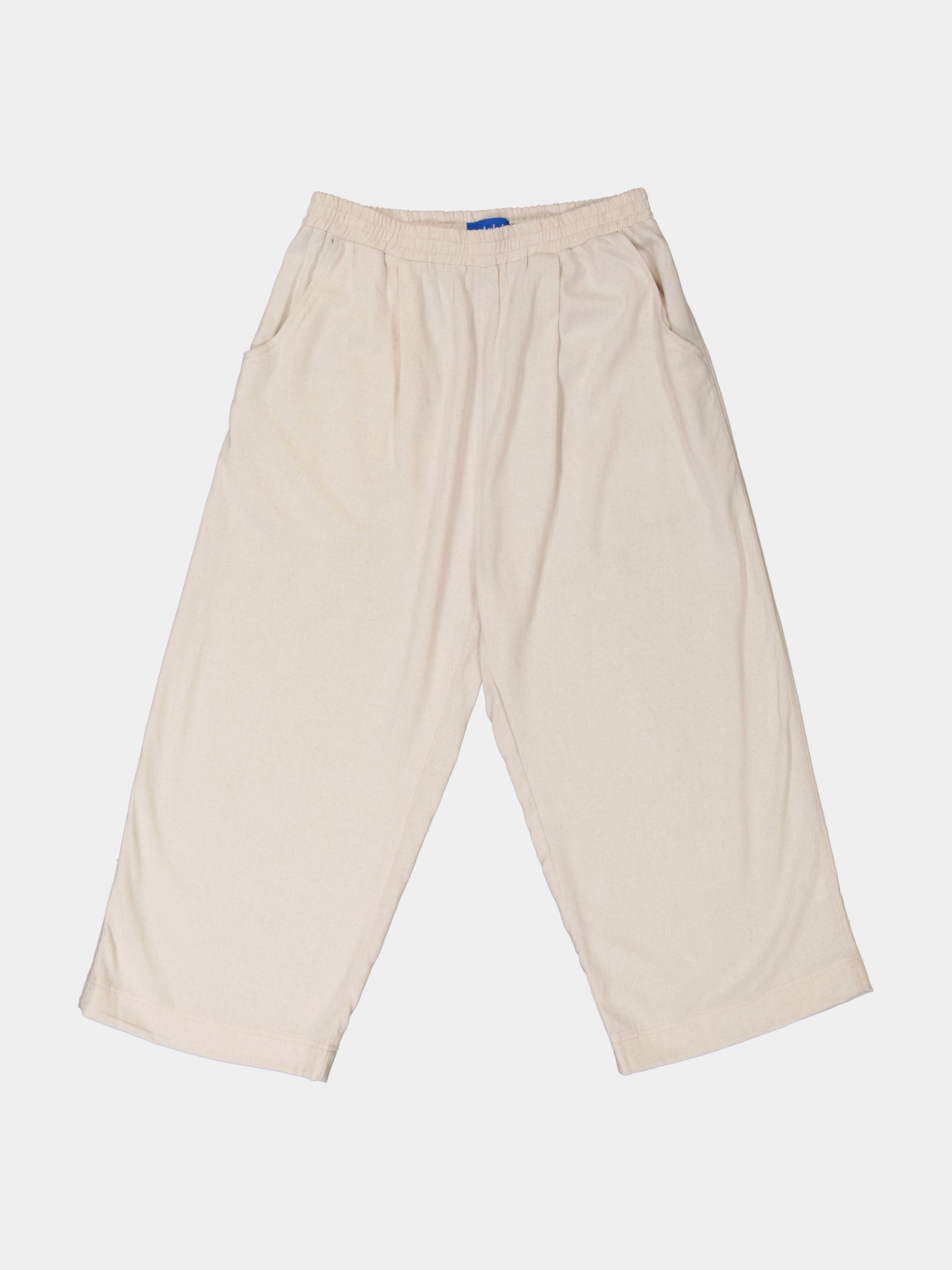 Cropped Cocoon Pants - Linen