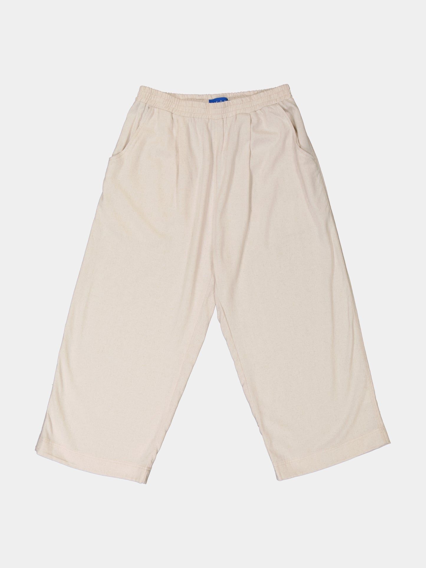 Cropped Cocoon Pants - Linen