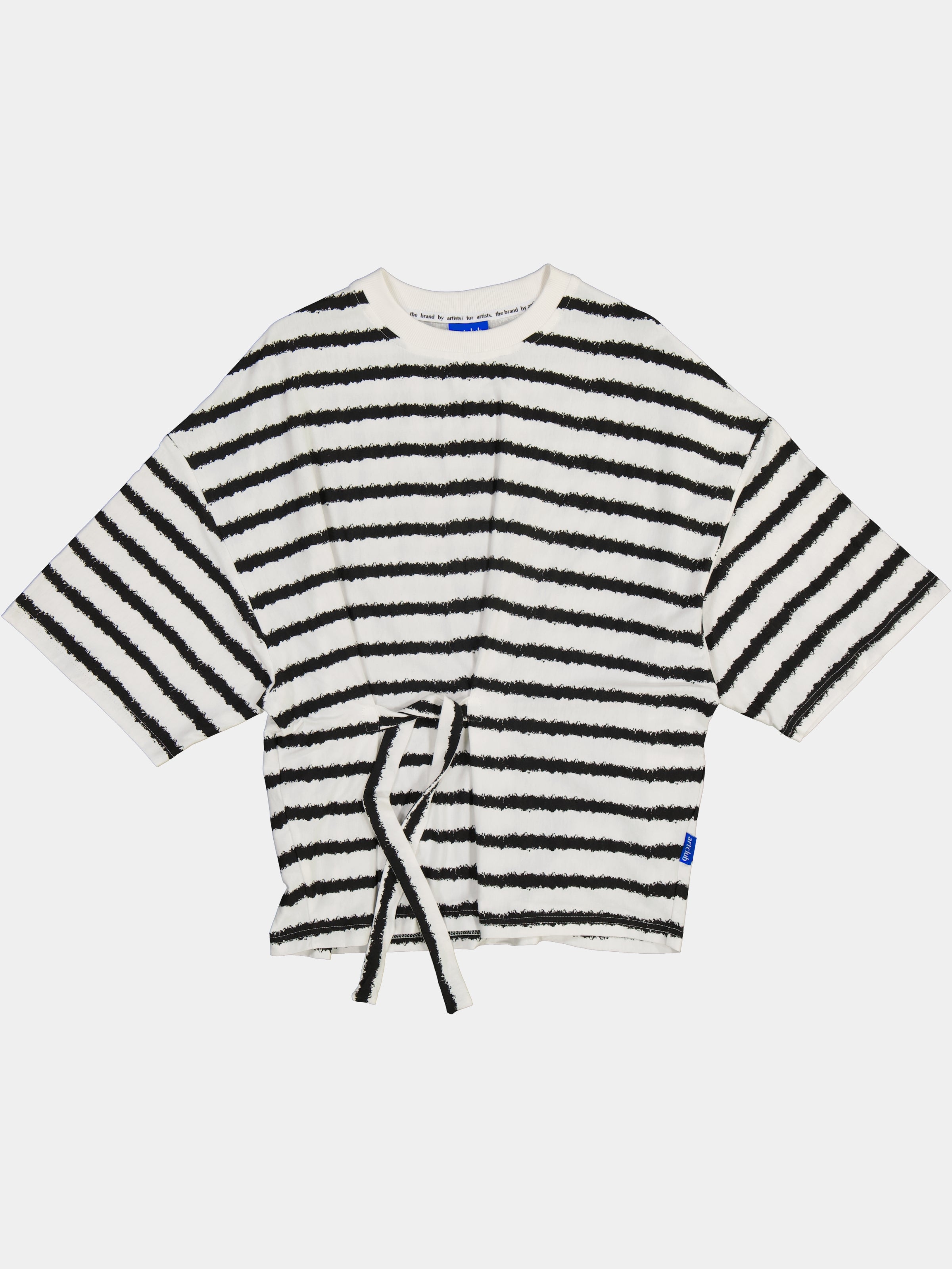 Stripe Tie Tee