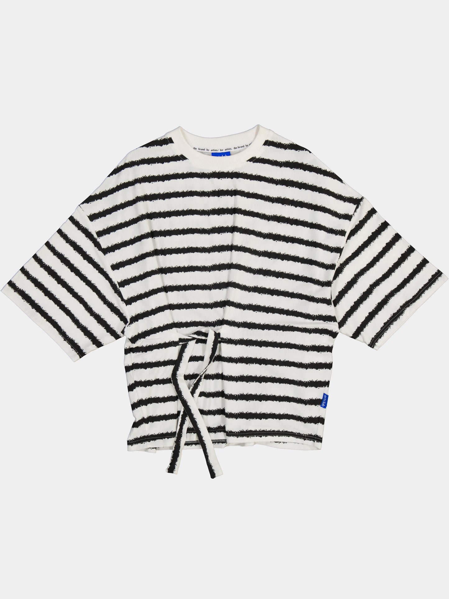 Stripe Tie Tee