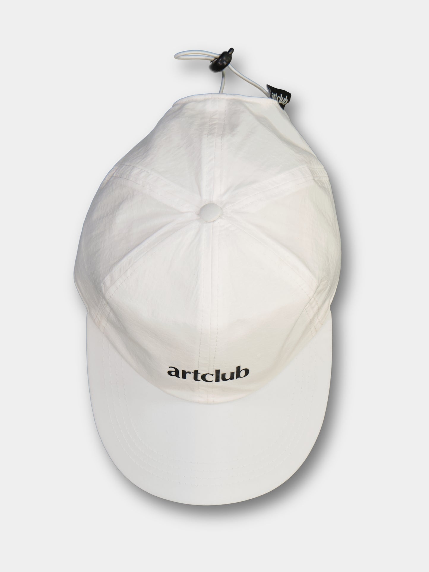 Technical Logo Cap - White