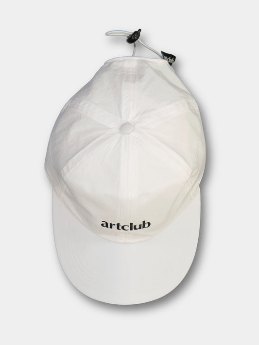 Technical Logo Cap - White