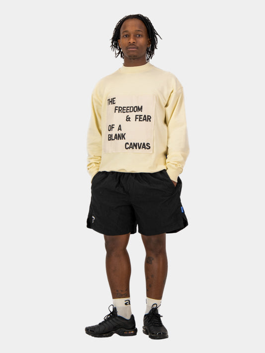Milk Canvas Sweater