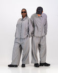 Cocoon Suit Trouser - Grey