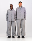 Cocoon Suit Trouser - Grey