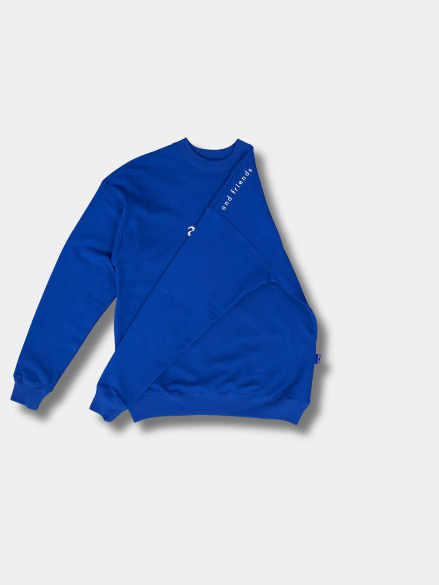 Embroidered Logo Sweater Royal