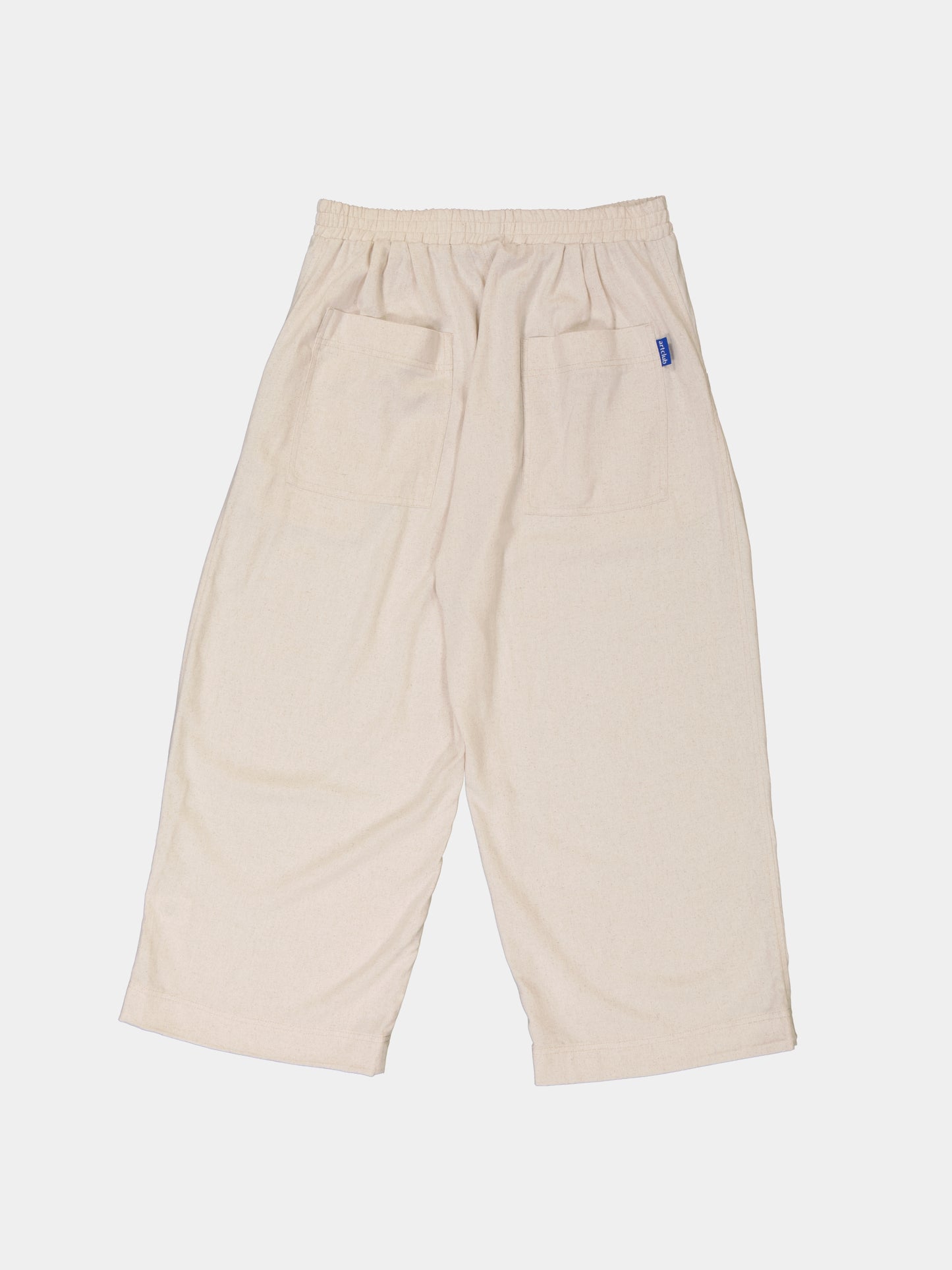 Cropped Cocoon Pants - Linen