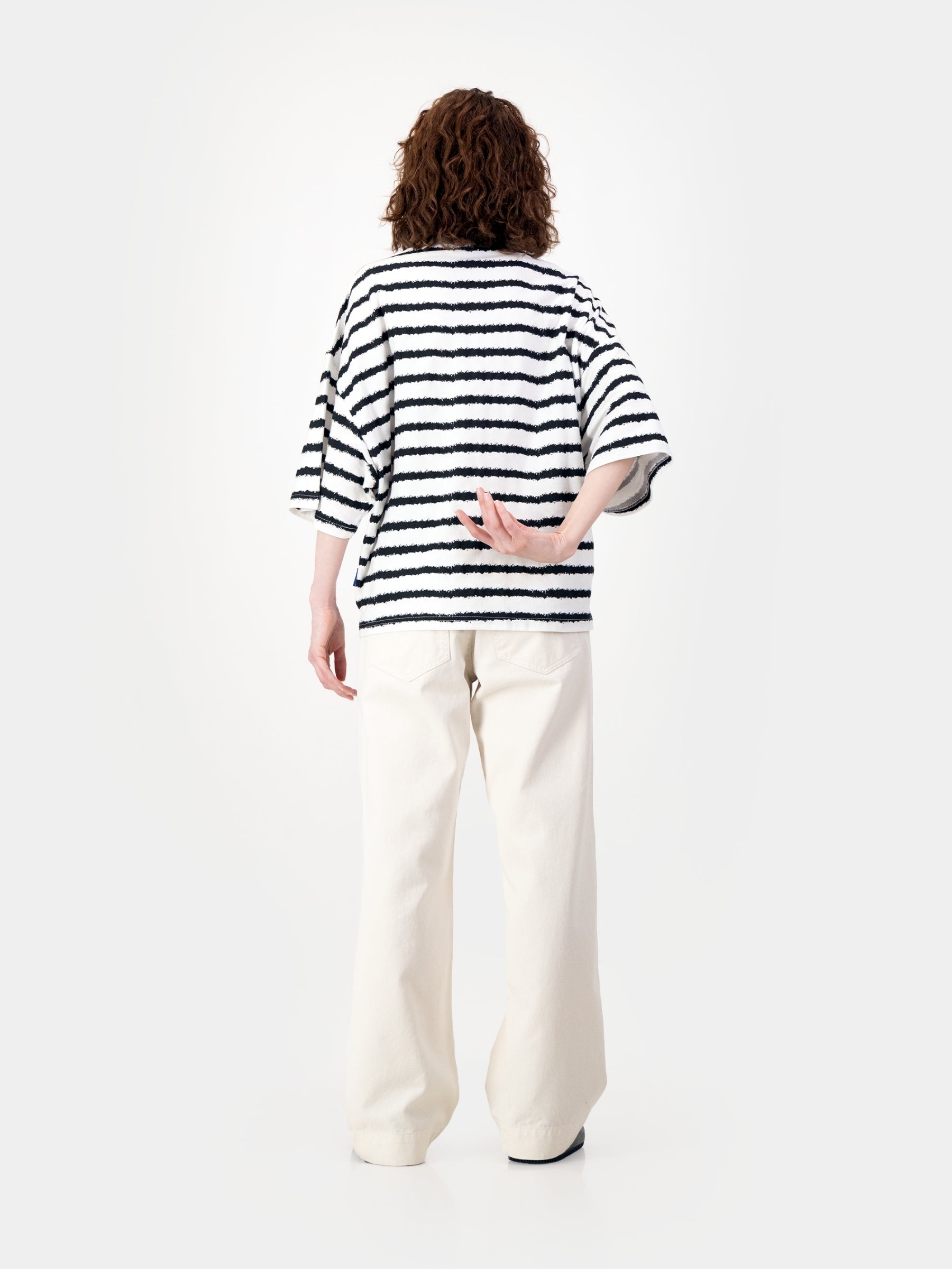 Stripe Tie Tee