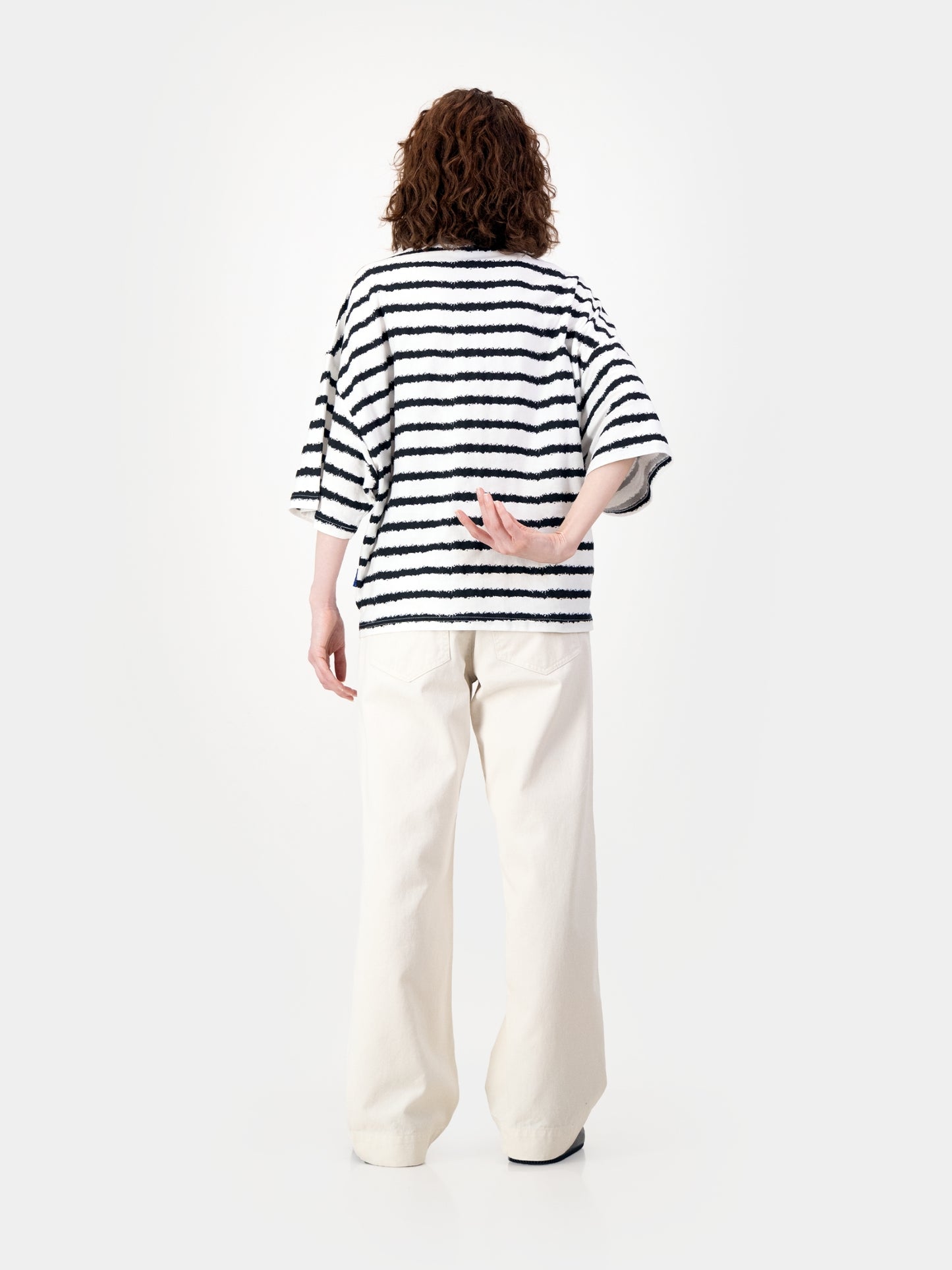 Stripe Tie Tee