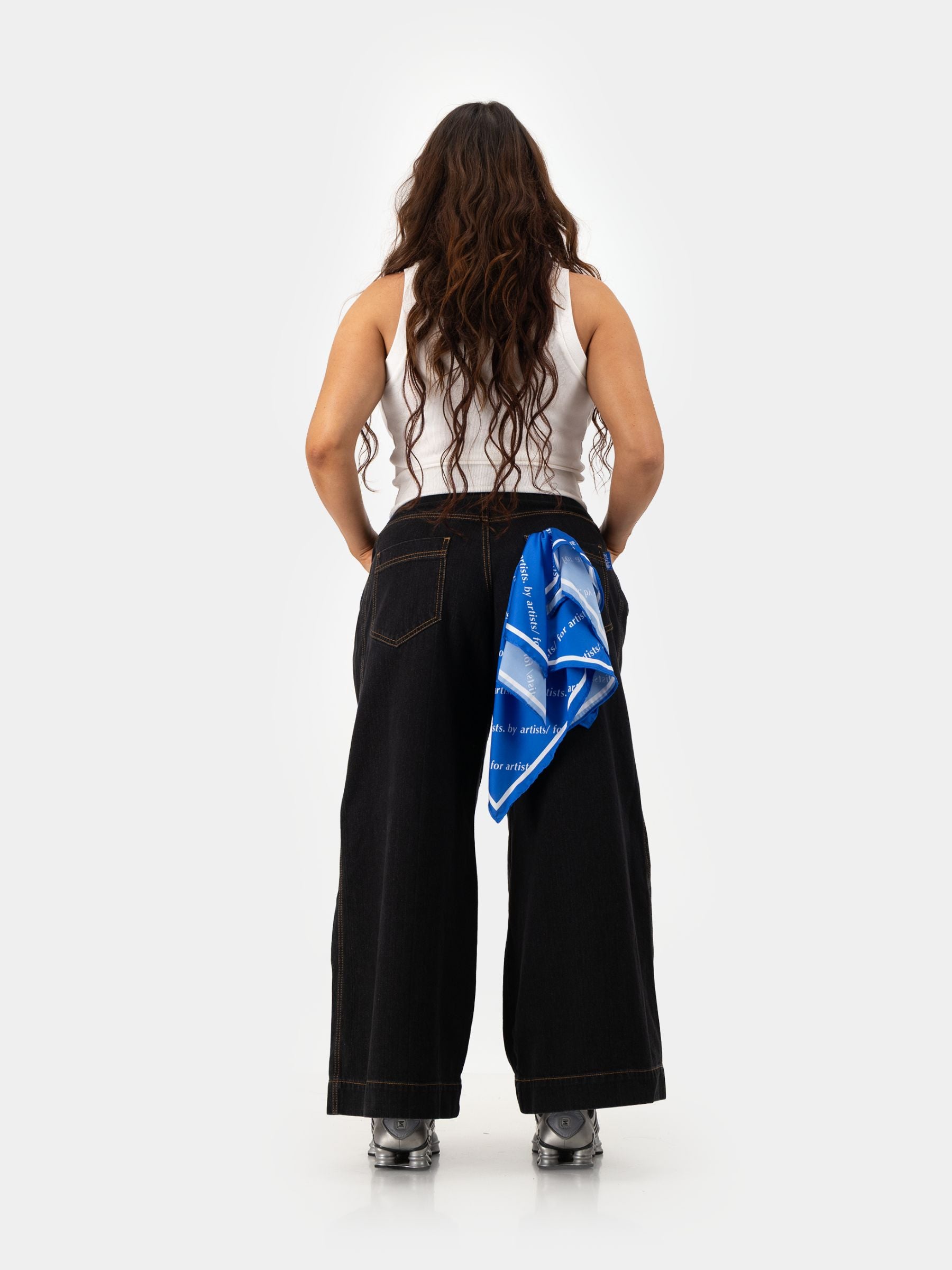 by artists/ for artists Satin Scarf