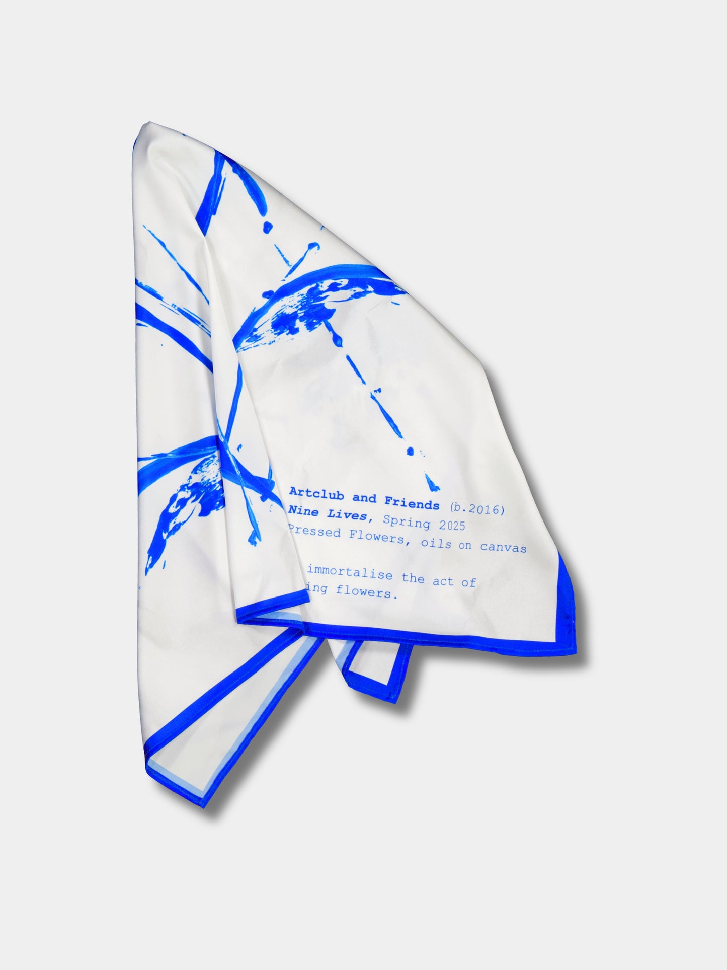 Nine Lives Satin Scarf