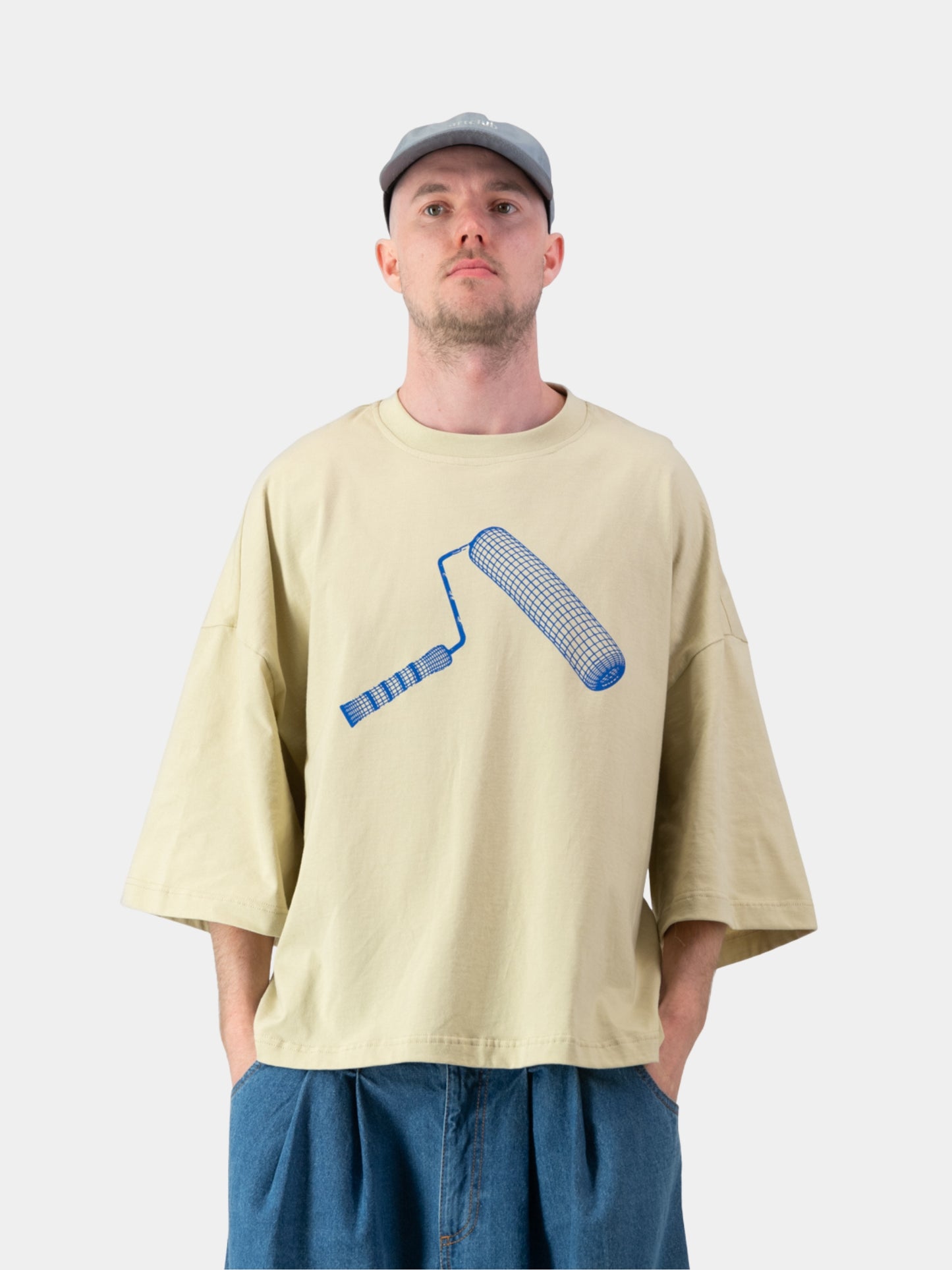 Roller Brush Stone Tee
