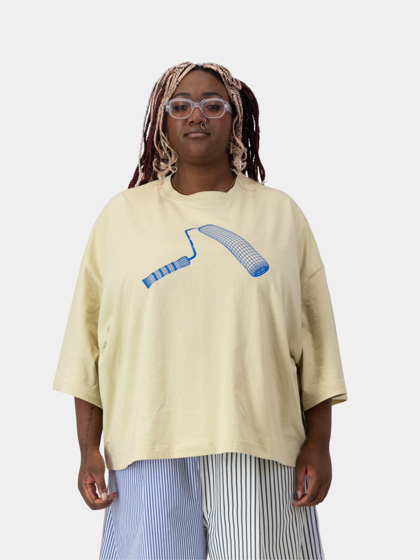 Roller Brush Stone Tee