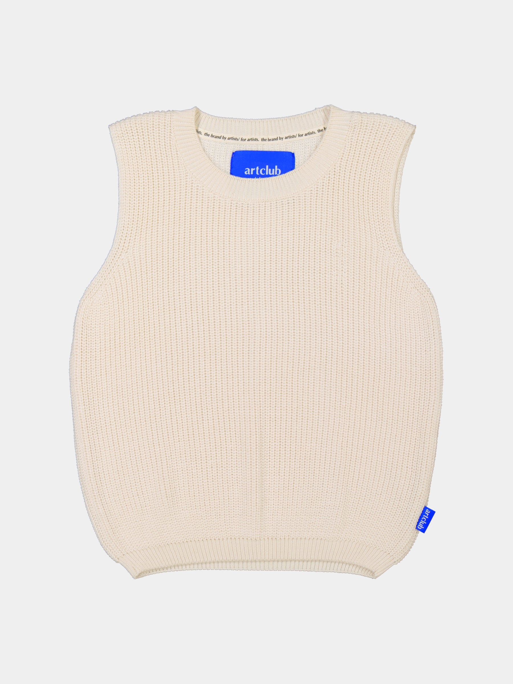 Knitwear Vest - Ecru/Linen