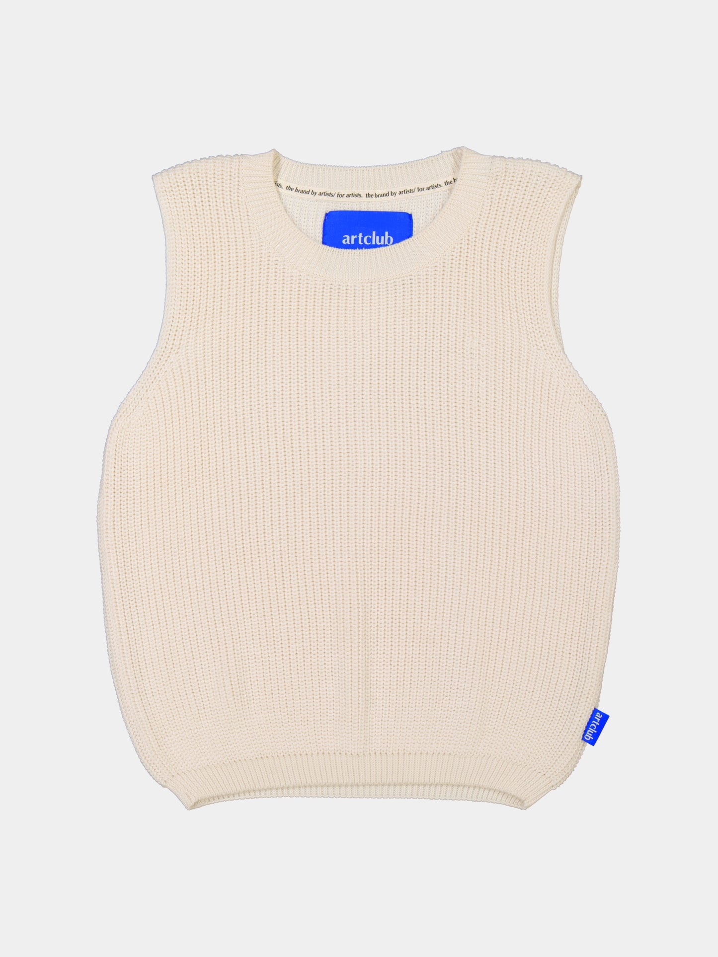 Knitwear Vest - Ecru/Linen