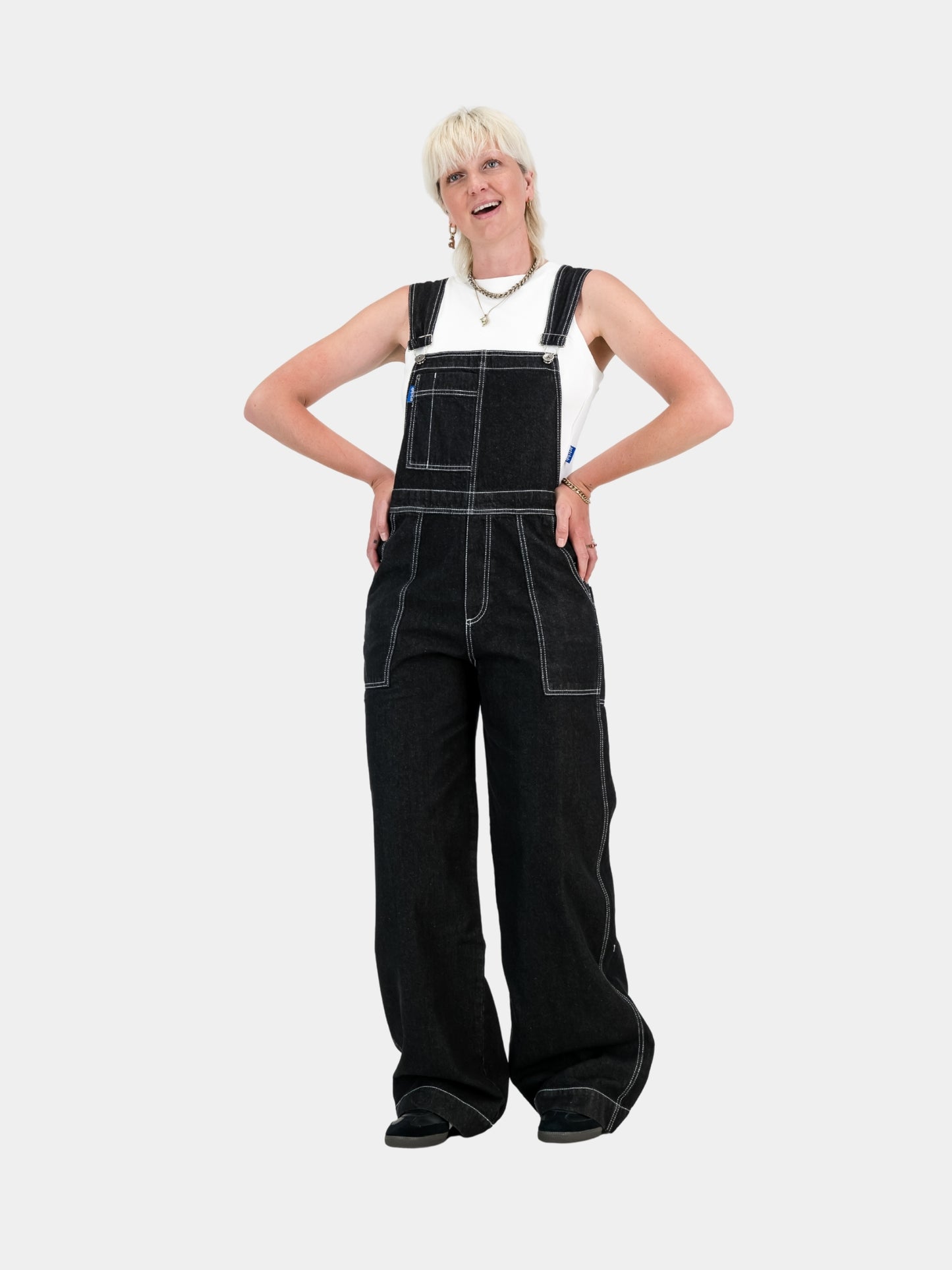 Utility Dungaree - Black