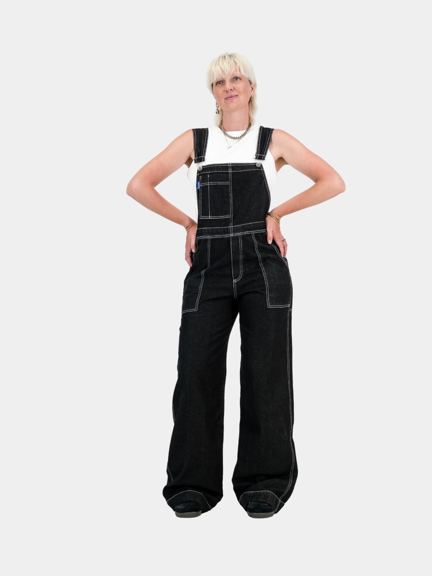Utility Dungaree - Black