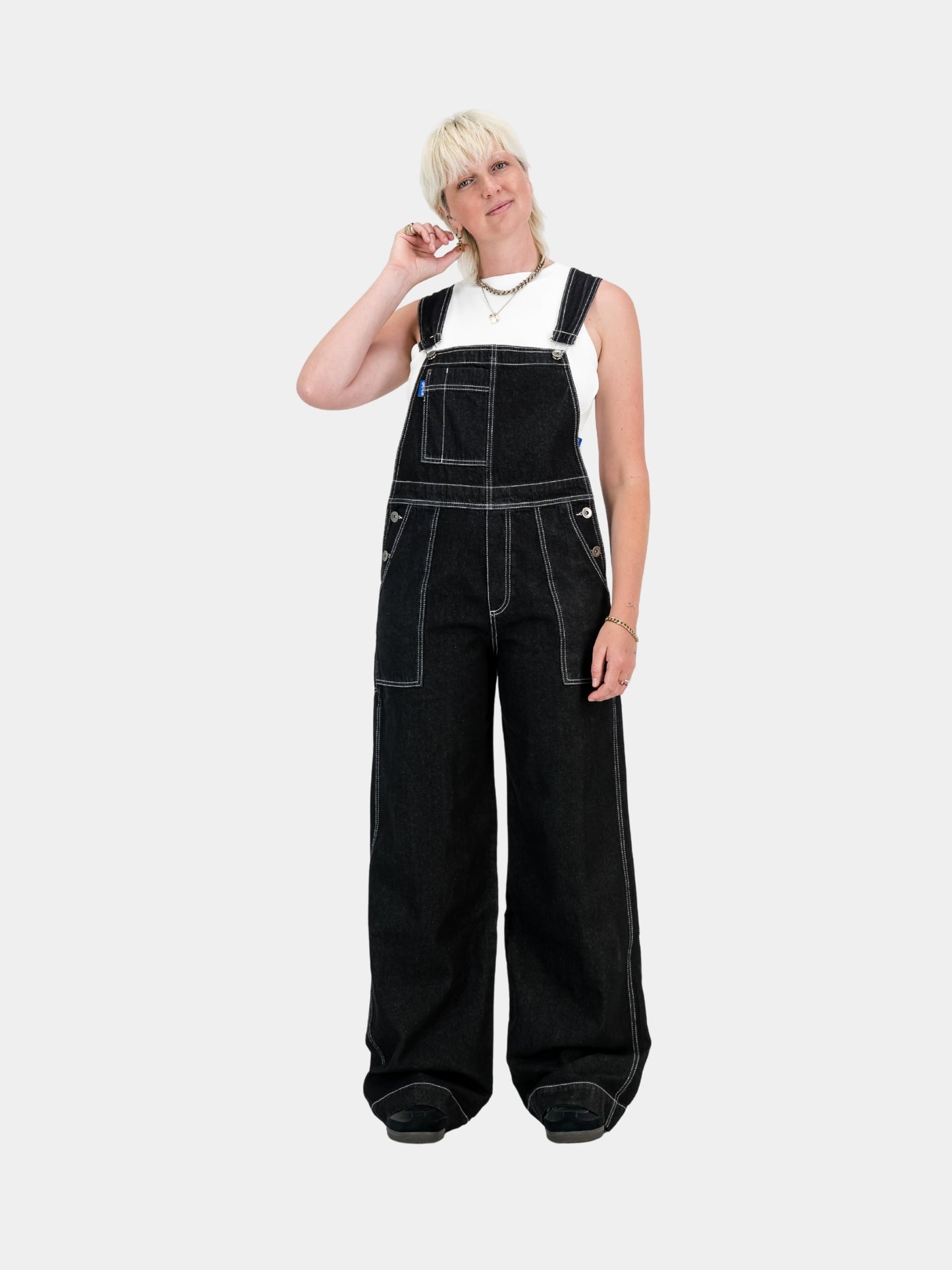 Utility Dungaree - Black