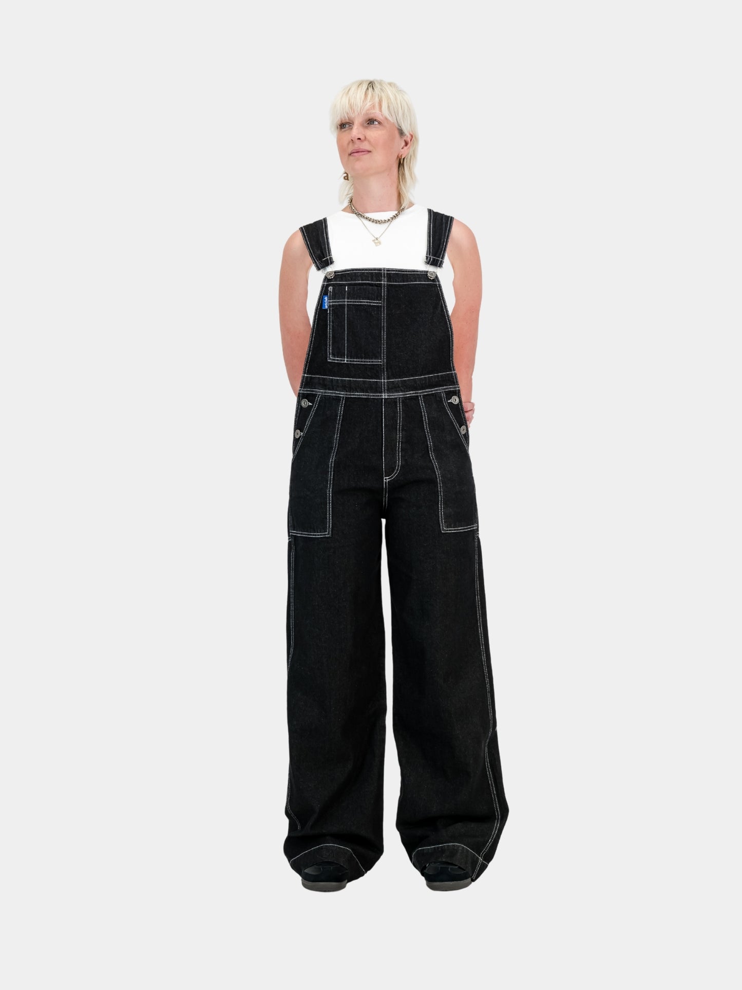 Utility Dungaree - Black