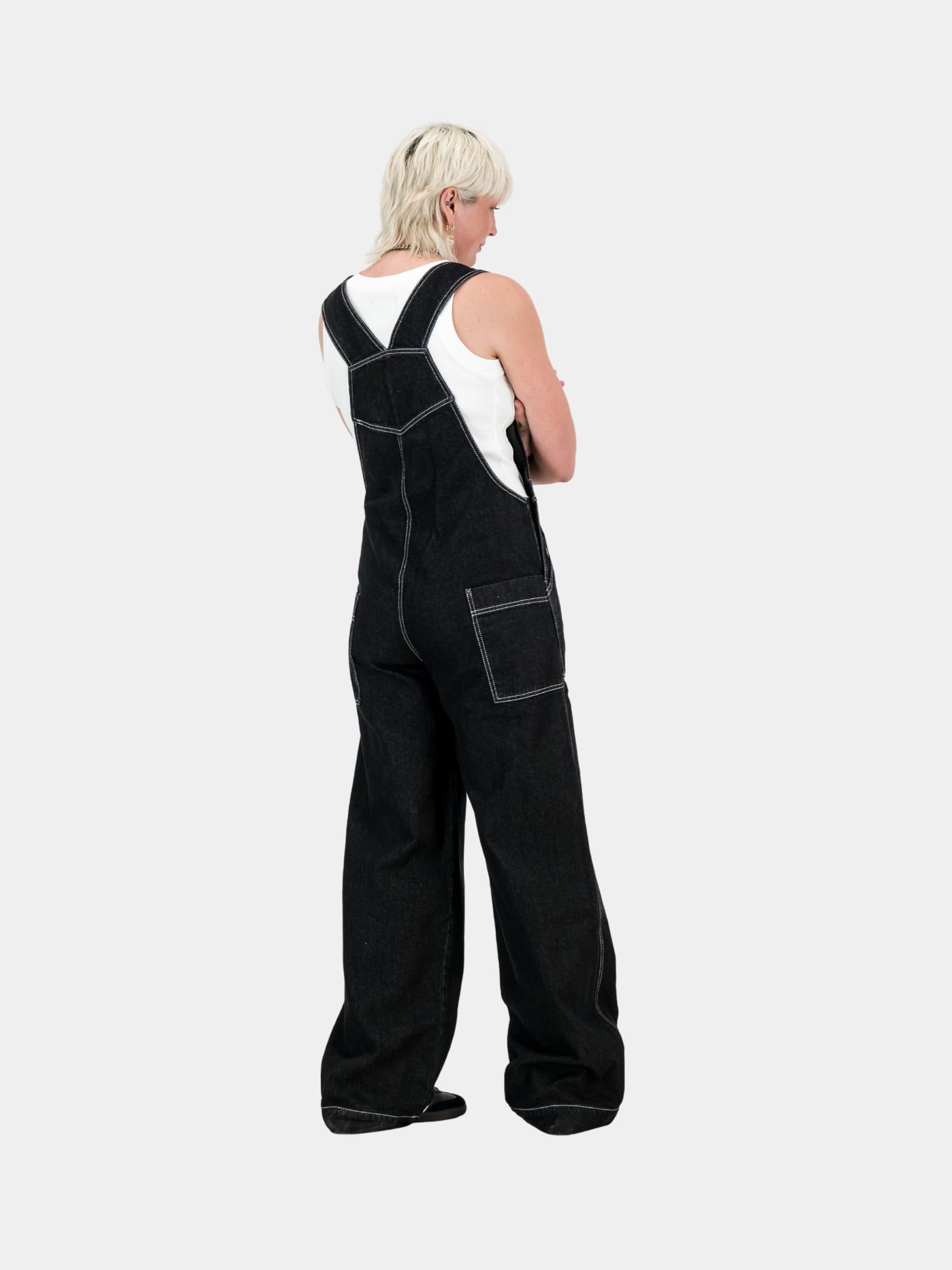 Utility Dungaree - Black