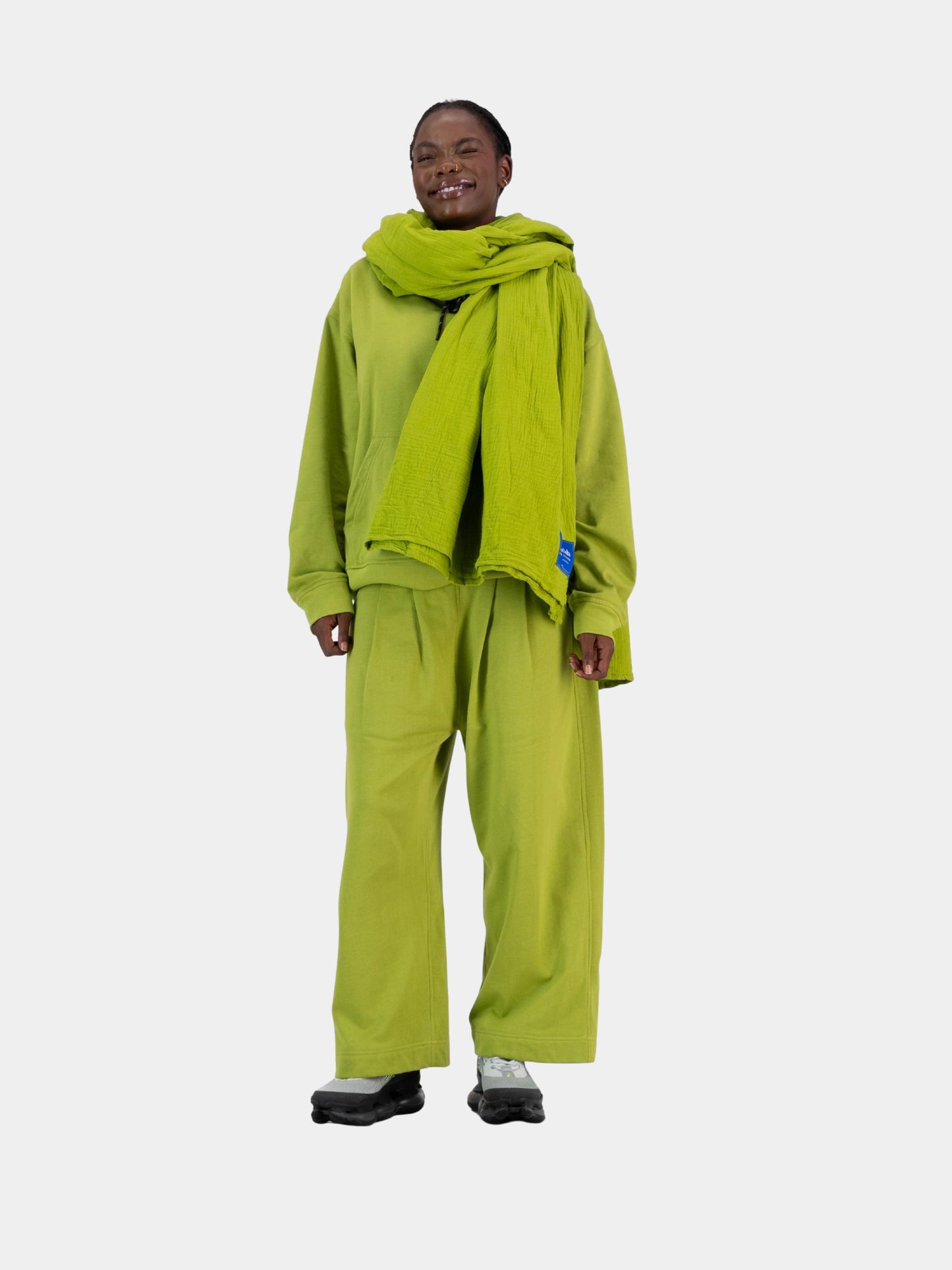 Cocoon Scarf - Apple
