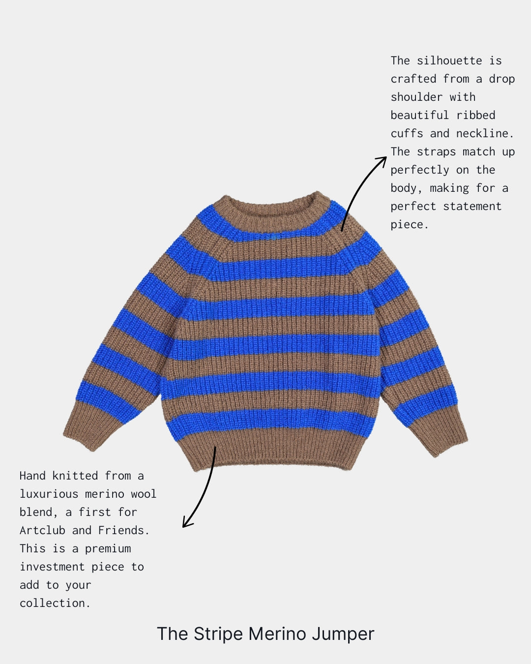 Stripe Merino Jumper