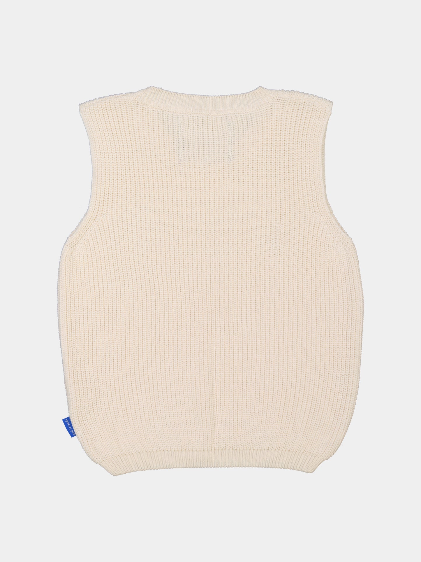 Knitwear Vest - Ecru/Linen