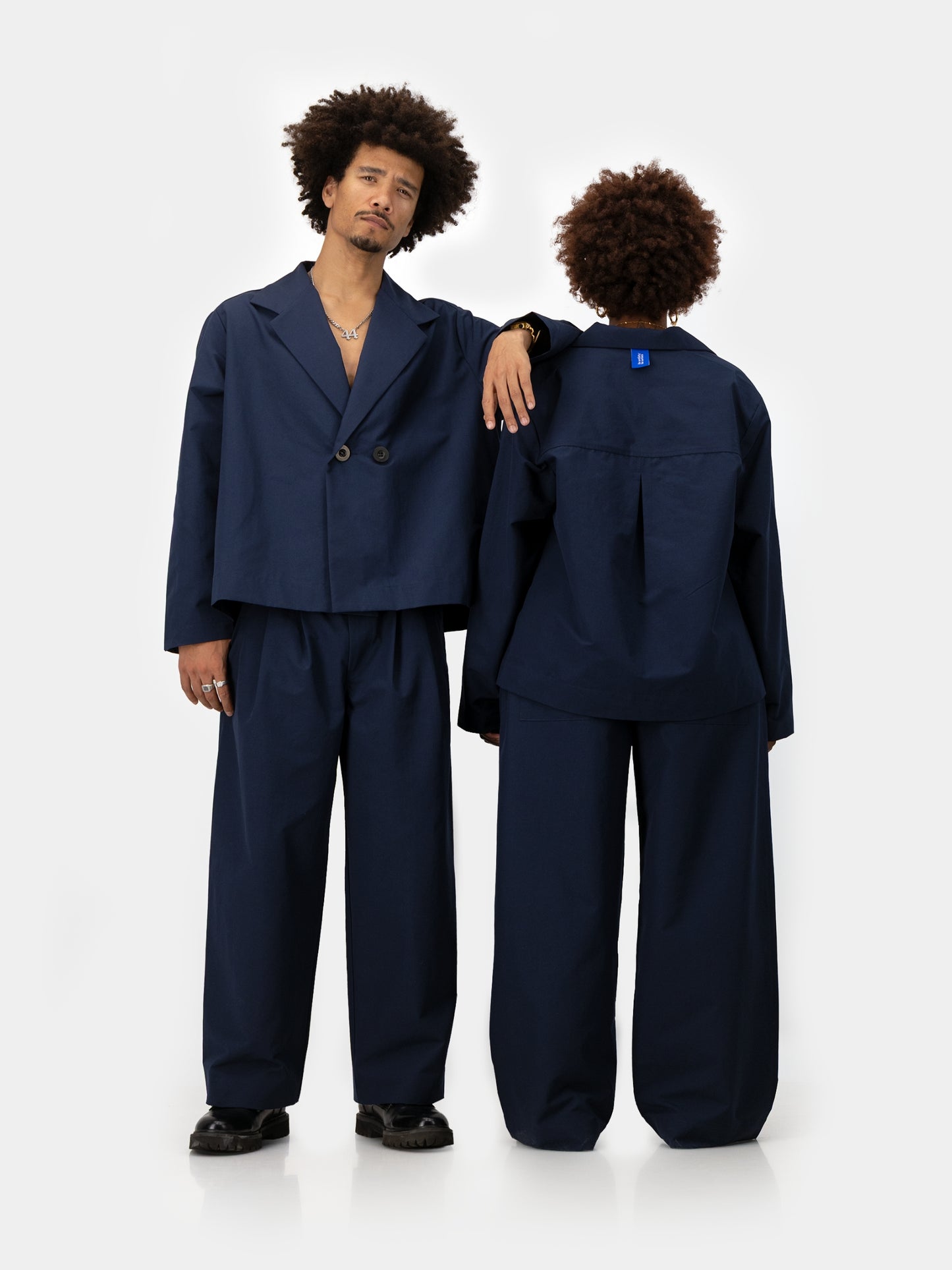 The Uniform Suit Trouser - Navy