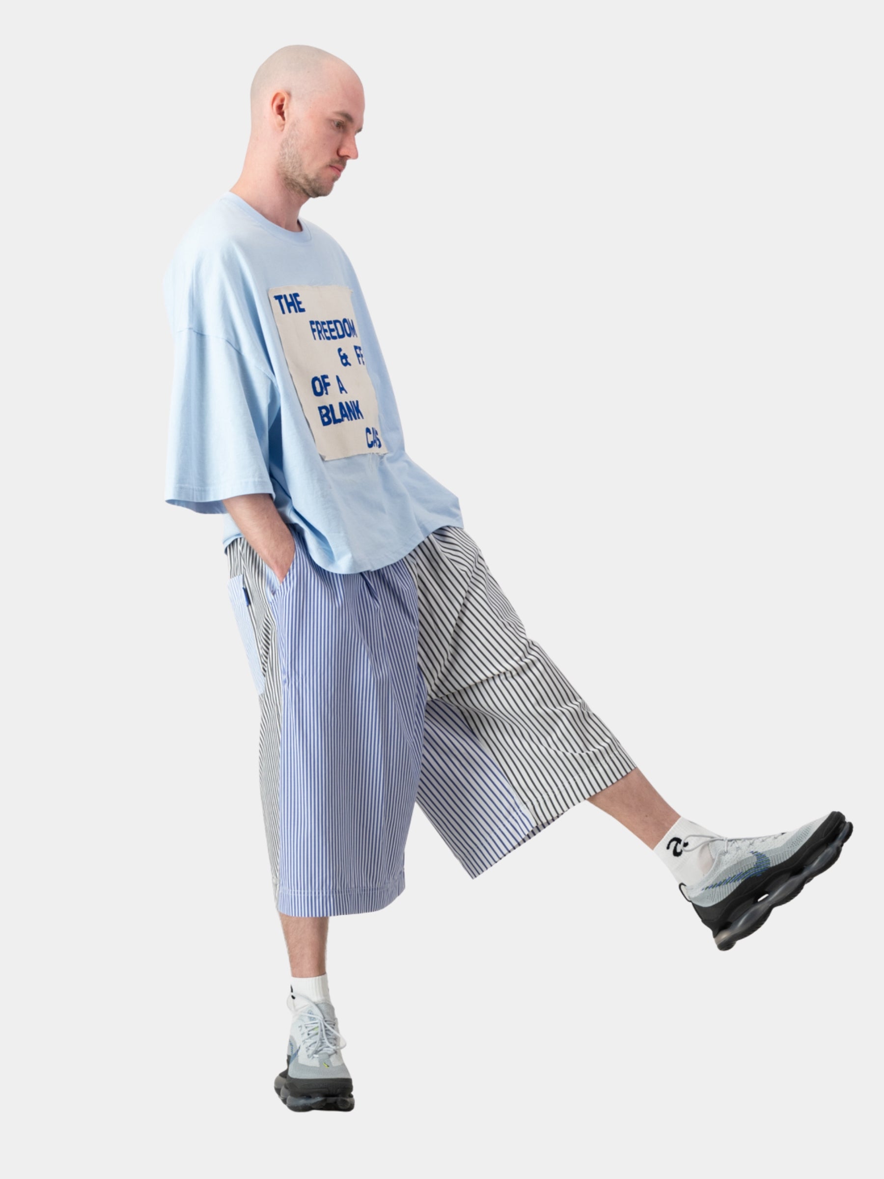 Multi-stripe Cocoon Shorts
