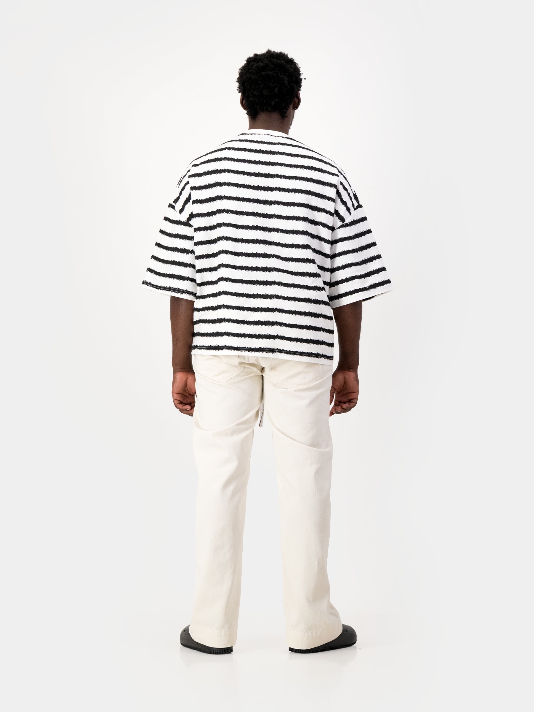 Stripe Tie Tee