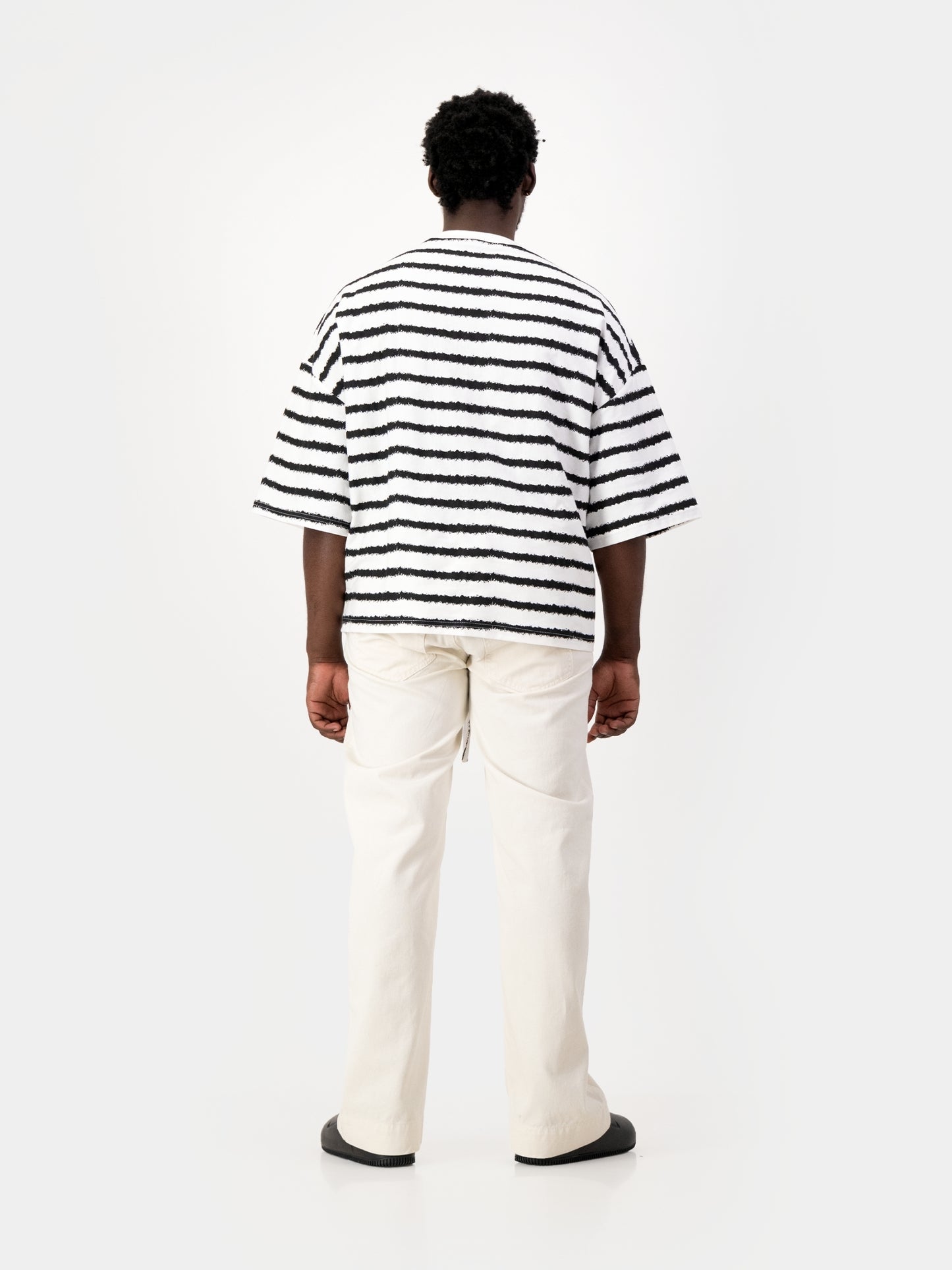 Stripe Tie Tee