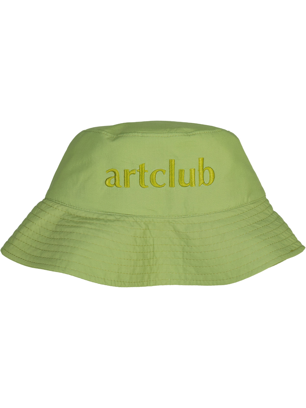 Green Taslon Bucket Hat