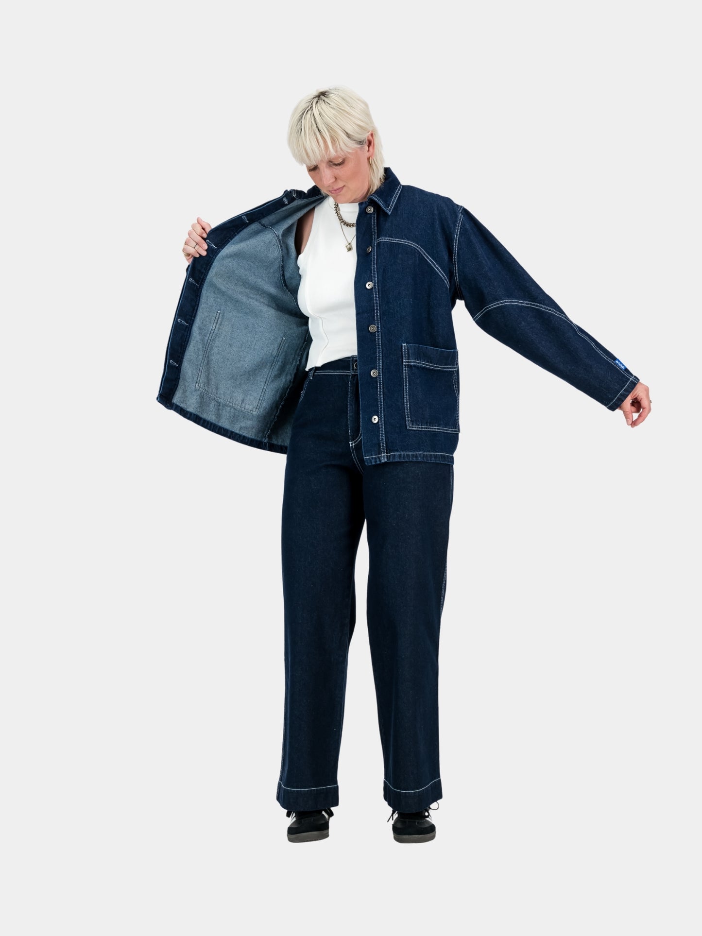 Engineered Denim Jacket - Indigo