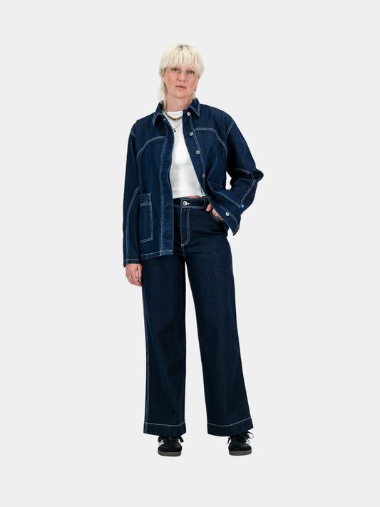 Engineered Denim Jacket - Indigo