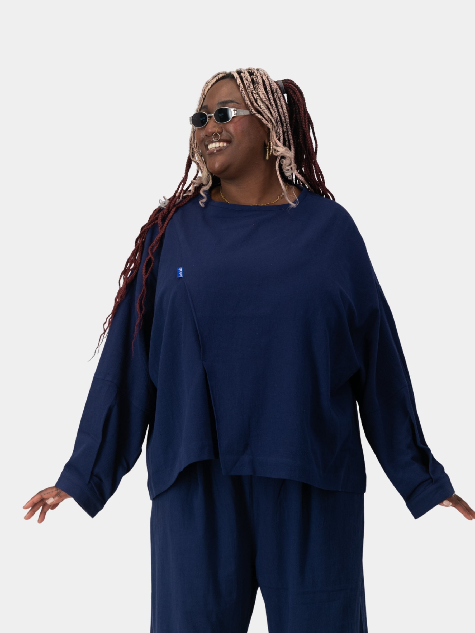 Studio Top - Navy