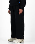 Cropped Cocoon Track- Black.