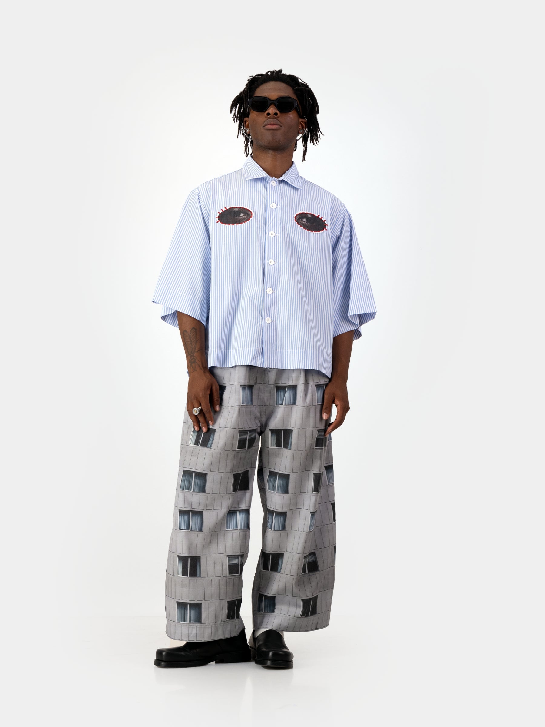 Reef Sithole Cropped Cocoon Pants